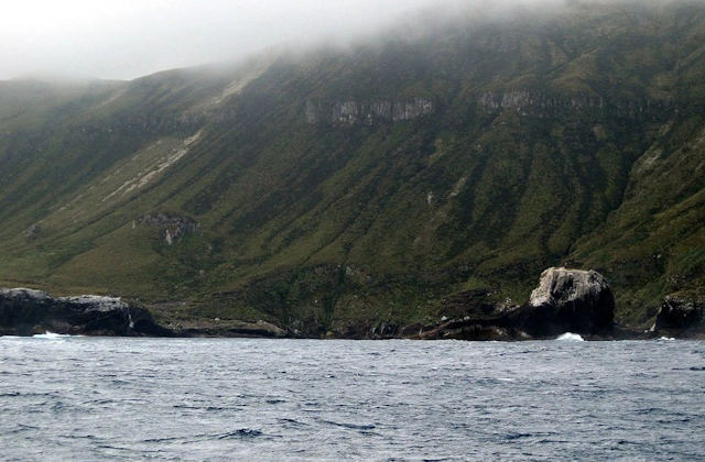 South Bay of Antipodes Island, New Zealand
